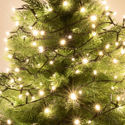 LED svietiaci reťazec, teplá biela, 50 LED - KII 50/WW